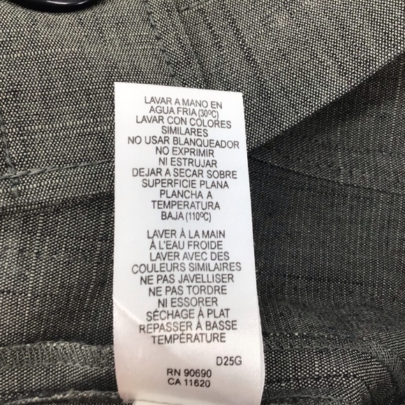 kensie Green Mini Skirt with Button Accents, 10 - Picture 12 of 12